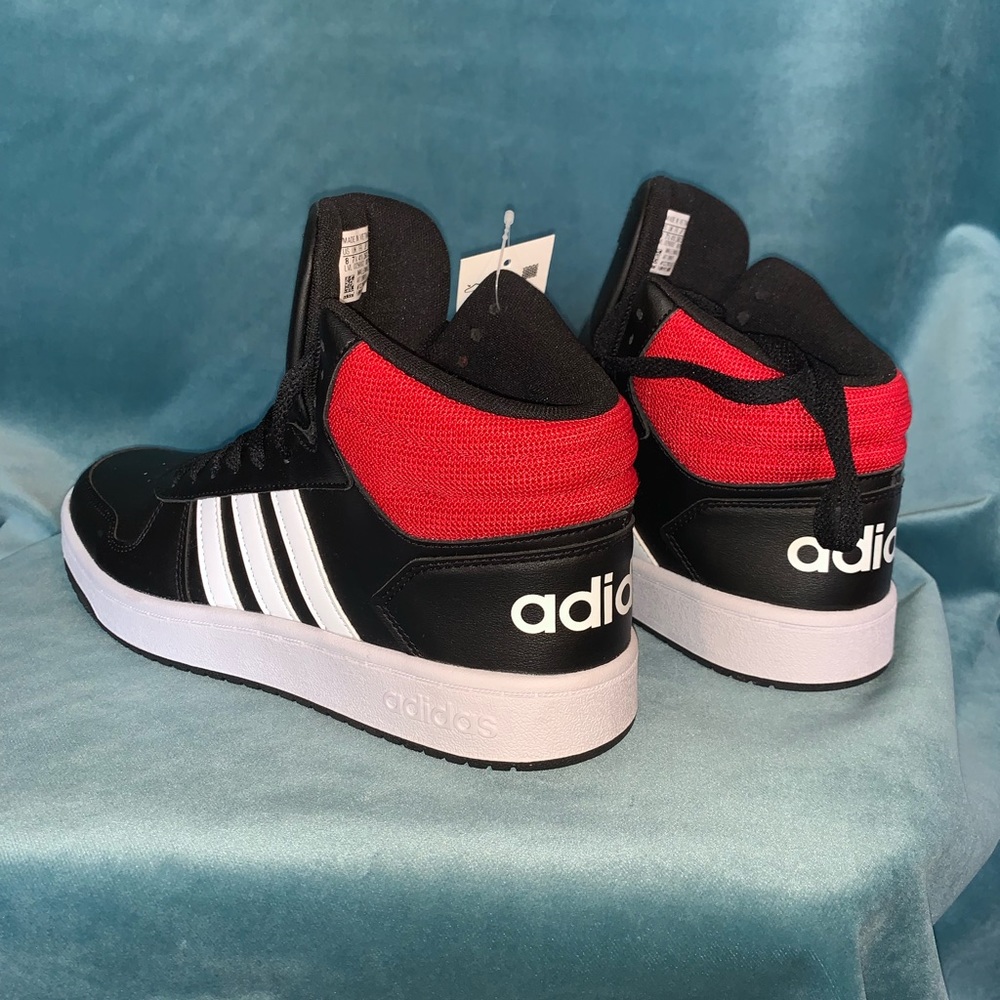 Adidas mid top sneakers. Size 8.